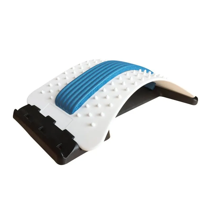 Multi-level Back Stretch Posture Corrector - White & Blue